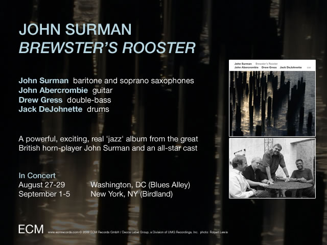 ECM Records - John Surman - Brewster's Rooster